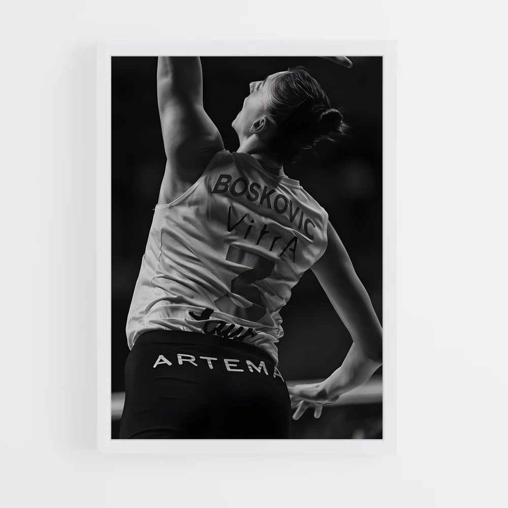 Poster Tijana boskovic – affiche Volleyball (vue 3)